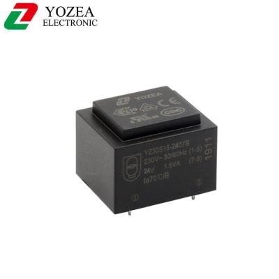 China Low Loss Rohs VDE Approved E-I 30 Input AC 380V 230V 115V 150mA 125mA 100mA Factory Transformer For Custom Design for sale