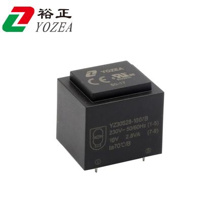 China Power EI30/23, 10v 2.8VA 220v 240v 110v to 15v Safety Step Down Encapsulated Transformer for sale