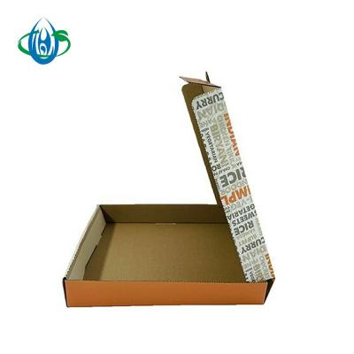 China Corrugated Box Food Grade Recyclable Takeout Paper Packaging for sale