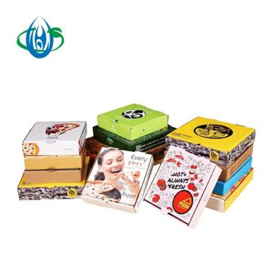 China 8/9/10/12/14/16 Inch Disposable Take Away Corrugated Box Eco Friendly Brown Pizza Box for sale