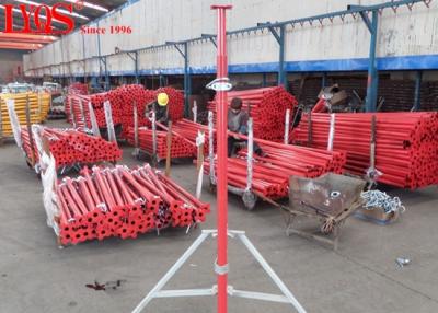 China Vertical Steel Shoring Posts Adjustable Support Jack For Construction Renovation for sale