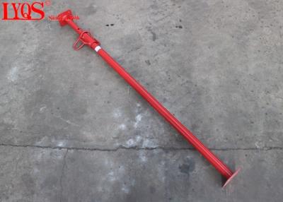 China Red Powder Coating Adjustable Shoring Posts / Lightweight Acrow Props for sale