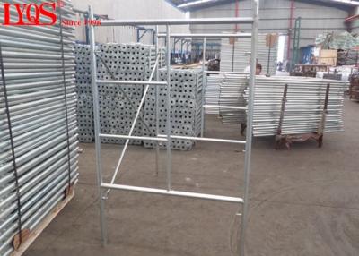 China Size 3'×4' Ladder Frame Scaffolding 3'×4' Standard Sizes For Construction for sale