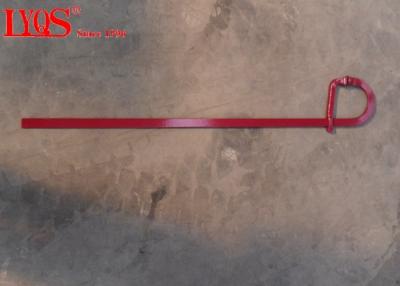 China Painted Steel Forged Masonry Clamps F Style For Building High Strength for sale