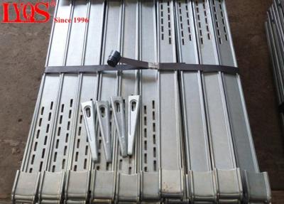 China Heavy Duty Formwork Column Clamps Steel Bar With 9mm Thickness Groove for sale