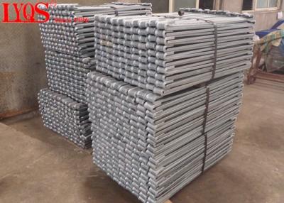 China Keil-Blockierungs-Stangen-Spalten-Form-Klammern galvanisiert mit 3160mm Gesamtlänge zu verkaufen