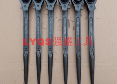 China Scaffolding Erecting Tools Double Size Ratchet Wrench 800N/M Max Torque for sale