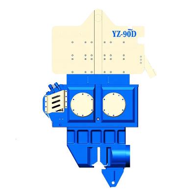 China AT90 Pile Hydraulic Pile Vibrator Casing Vibratory Hammer For Crane for sale