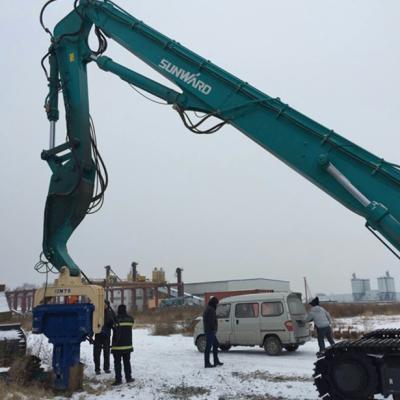 China YZM75 Sheet Piles Leaf Pile Vibro Hammer For 40ton Excavator for sale