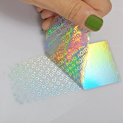 China Waterproof Security VACUUM Sealing Tape OPEN Tape Tamper Evident Hologram Tape Made in China for sale