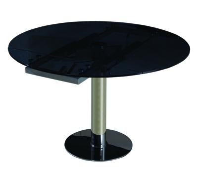 China Round Foldable Office Desk Metal Computer Table for sale