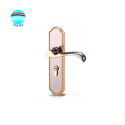 China Zinc Alloy Zinc Alloy Handle Lock For Wooden Door for sale