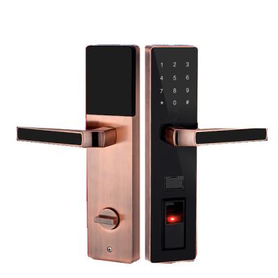 China 40-55mm Fingerprint Electronic Smart Door Lock for sale