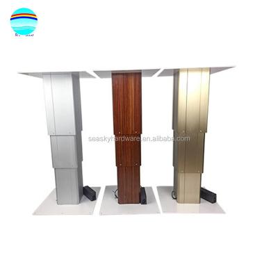 China Electric Table Height Adjustment Aluminum Alloy Table Lift Lift Column for sale