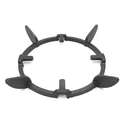 China Outdoor kitchen accessories gas cooker burner parts gas stove burner cooktop cast iron pan support for sale