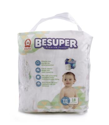 China Besuper sale printed B-grade diaper whole genies diaper pants bulk diaper pants for sale