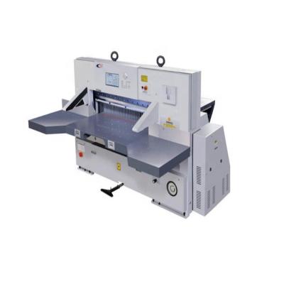 China Factory Innovo Touch Screen Hydraulic Paper Slitter Guillotine / Paper Cutter for sale