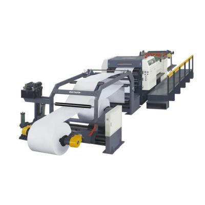 China ZX-D factory automatic sheet paper slitter paper machine high speed crosscutting paper slitting machine for sale