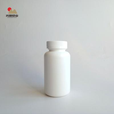 China New Eco-friendly On Line 300cc White Vitamin Tablet Capsule HDPE Plastic Pill Bottle With Screw Lid for sale