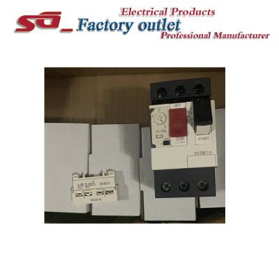 China DZ808 GV2ME Motor Protection Circuit Breaker With NC Auxiliary Contactor GV2ME for sale