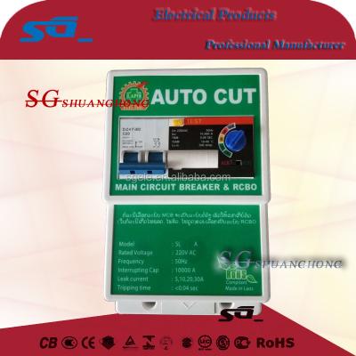 China Thailand Type C Zeberg SPD-R RCBO Circuit Breaker Power Switch NT50LE PAIBOONKIJTHANA Co., Ltd for sale