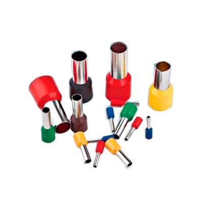 China Colorful Nylon Insulated Tubular Wire Stoppers Rope Terminals Tubular for sale