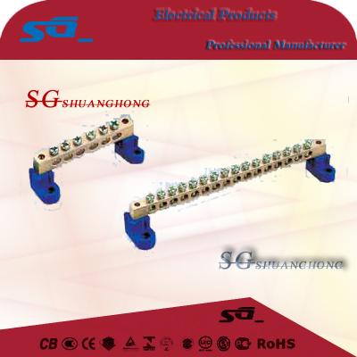 China PE Comb Busbar Grounding Earth Terminal Line Terminal for sale