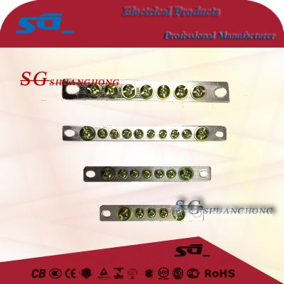 China PE comb busbar grounding terminal to ground terminal for sale