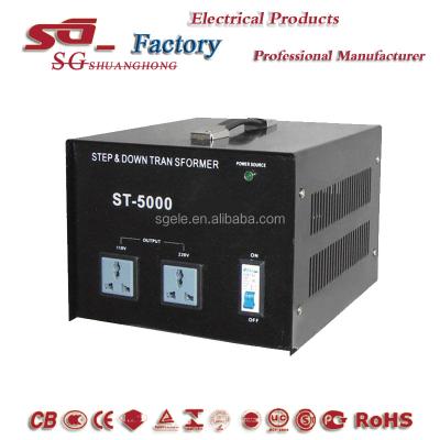 China Current Step Up Down Transformer 220v/110v for sale