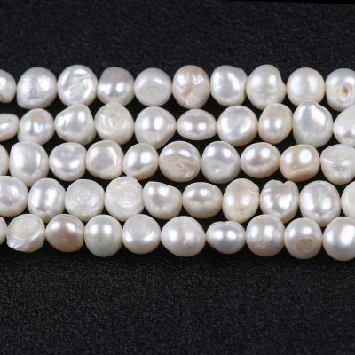 China Wholesale Cheap Baroque Freshwater Pearl Price 8-9mm Pearl Strands for sale