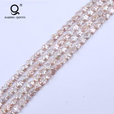 China Daking Freshwater Jewelry Pearl Five-pointed Star Shape Natural Freshwater Pearl String for sale