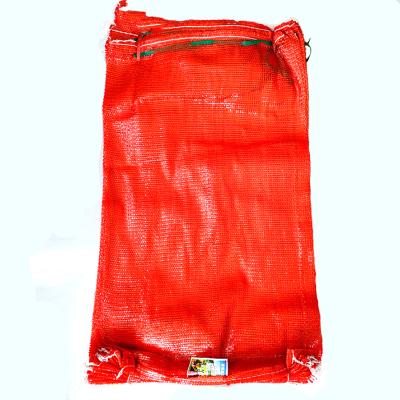 China Various Capacity 25kg50kg Capacity PE Recyclable Wholesale Garlic Onion Garlic Gauze Mesh Woven Bags Woven Bags for sale