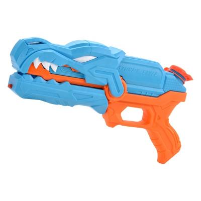 China Eco-friendly Material Hot Plastic Dinosaur Train Water Gun Toy Kids Shooting Battle Water Gun With Ultra Large Capacity Summer Kids Play Water Game for sale