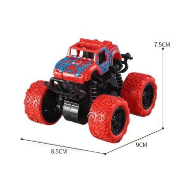 China Hot New Material 2023 Mold Children's Eco-friendly Toy Car Inertia 4WD Off Road Vehicle Friction Toy Car Monster Truck Wholesale for sale