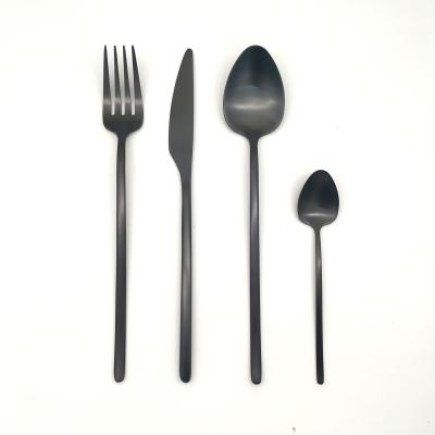 China Sustainable PVD Colored Cutlery Stainless Steel With Brushed Polish for sale