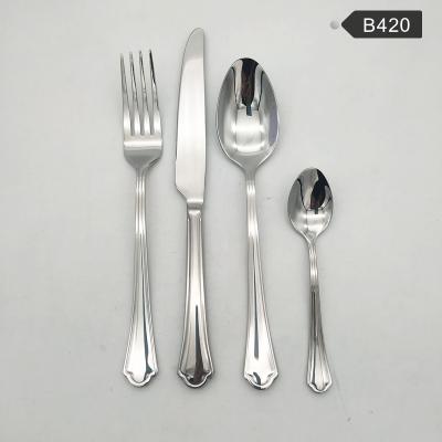 China Euro Market Sustainable High Quality, Commonly Used Cutlery Set Stainless Steel for sale