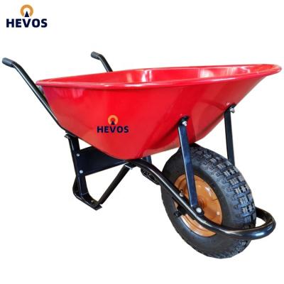 China Hot Selling Storage Farm Tools and Garden Wheelbarrow Construction Wheelbarrow Wheel Barrow for sale