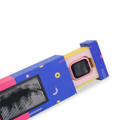 China New Design High Grade 3D Animated Pictures Showcasing Environmental Friendly Paper Children's Watch Packaging Boxes for sale