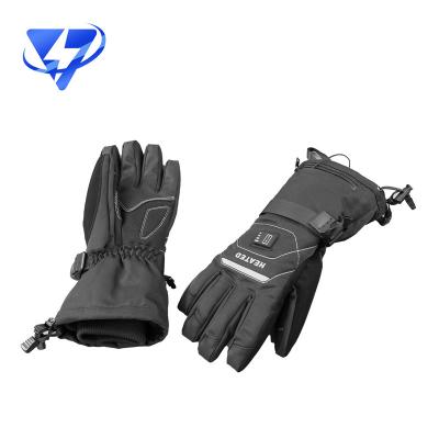 China Winter Factory Glove Battery Electric Heated Hands On Heatable Rechargeable Gloves For Paragliding Sport for sale