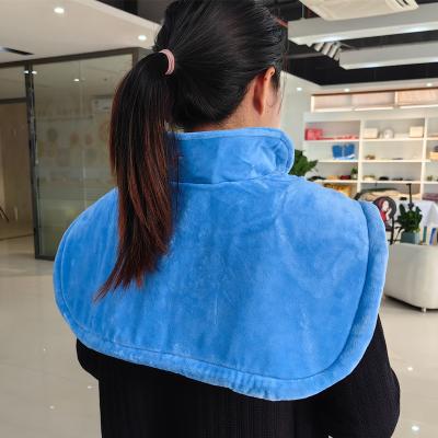 China Hot Passionate Portable Fleece Neck Shoulder Shawl Supplier Factory Supplier Electric Heating Massage Shawl for sale