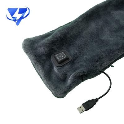 China Factory wholesale heated scarf continuous rechargeable battery self-heating heat scarf with heater for sale