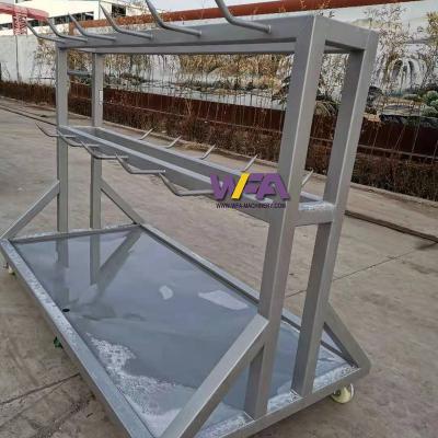 China Livestock project cattle slaughter line machine turnkey beef head/offal transport and store trolley for cow slaughterhouse equipment price for sale