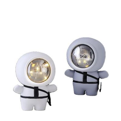 China New Fashionable Table Lamp Night Light Savings Bangs Cloth Bag Boy Cartoon Office Cute Bedroom Ornaments Girls Decorative Gift for sale