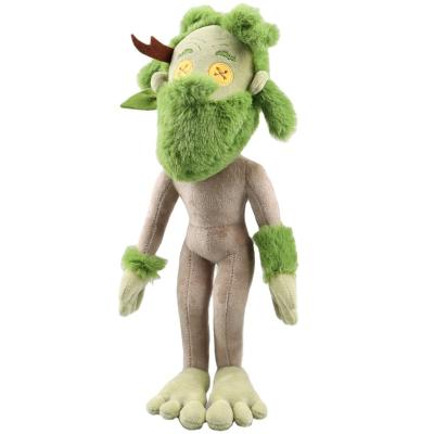 China New Cute Fun Evil Meditation Cut Out Inscryption Game Doll Tree Man Boss Peripheral Plush Toys Wholesale for sale