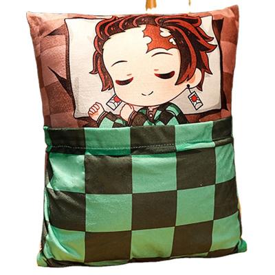 China Simplicity Anime Demon Killer Bel Simplicity Pillow Sleeping Figure Cute Surrounding Pillow for sale