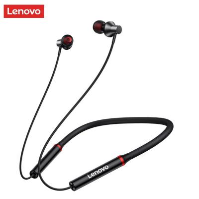 China Original Lenovo HE05X In-ear BT 5.0 Headphones With CVC Noise Canceling MIC Wireless Neckband Earphone 9D Stereo Sound Headset for sale