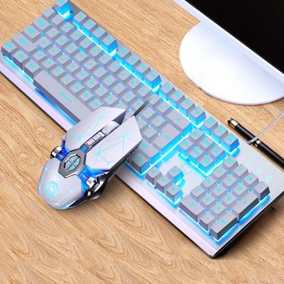 China For wholesale exquisite gaming structure manufacturing mechanical gaming keyboard and mouse combo for sale