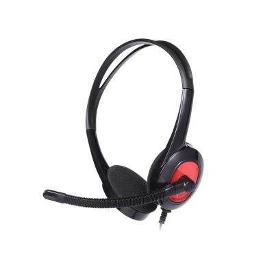 China ST-458N Earphone Travel Gaming Computer Stereo 3.5mm Over Ear Cable Headphone For PC for sale