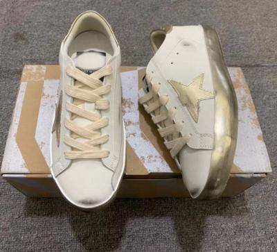 China Fashion Trend Designer Gold Sequined Superstar Mens Sneakers White Goose Ladies Casual Shoes Classic Do Sale for sale