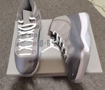 China Fashion trend cool gray 11s basketball shoes high bred 11 trainers match 45 legend citrus blue smart men running sneakers for sale